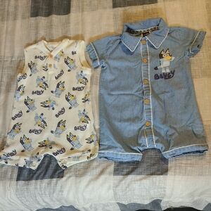 Bluey Boys Romper Set - Size 18 Months
